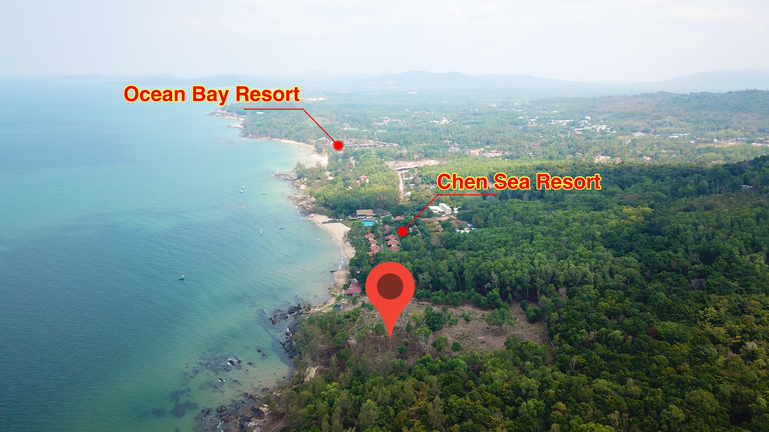 Mặt biển Ông Lang