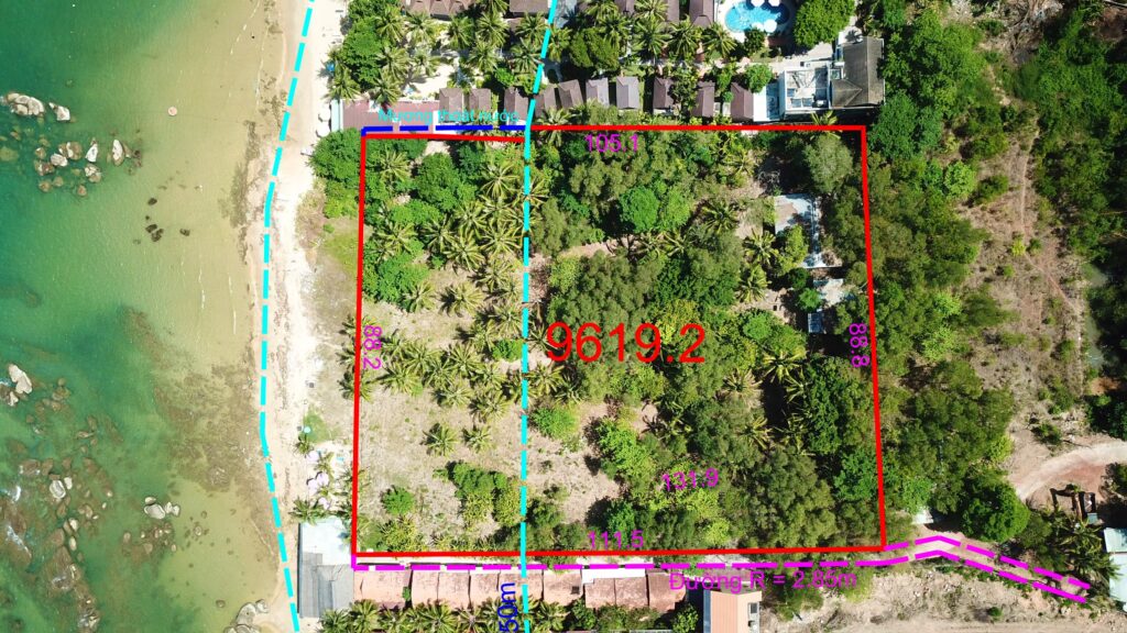 Đất mặt biển Trần Hưng Đạo – 9619m